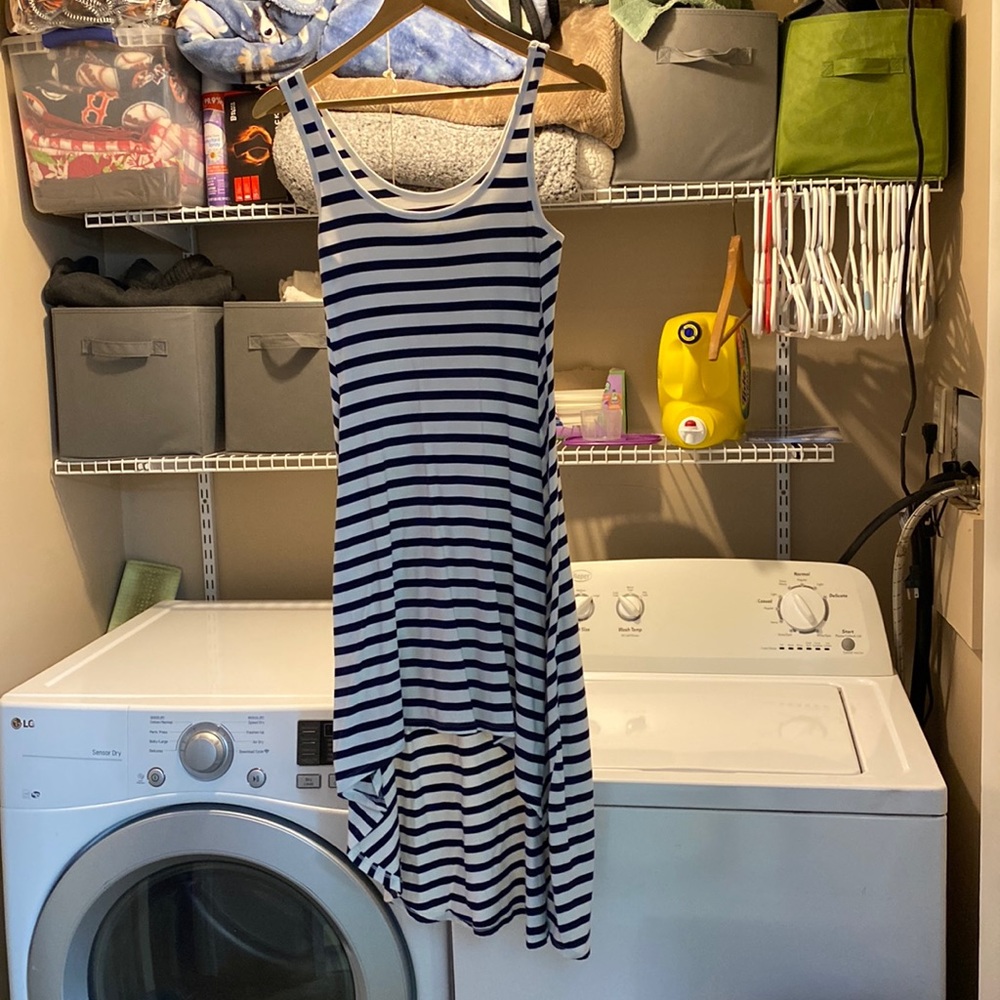 Stripped summer dress